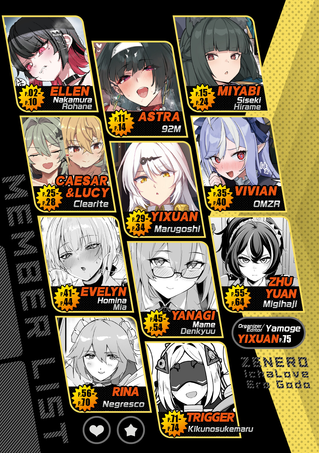 Hentai Manga Comic-Zenless Zone Zero Lovey-Dovey Erotic Anthology "ZenEro" Vol.2-Read-2